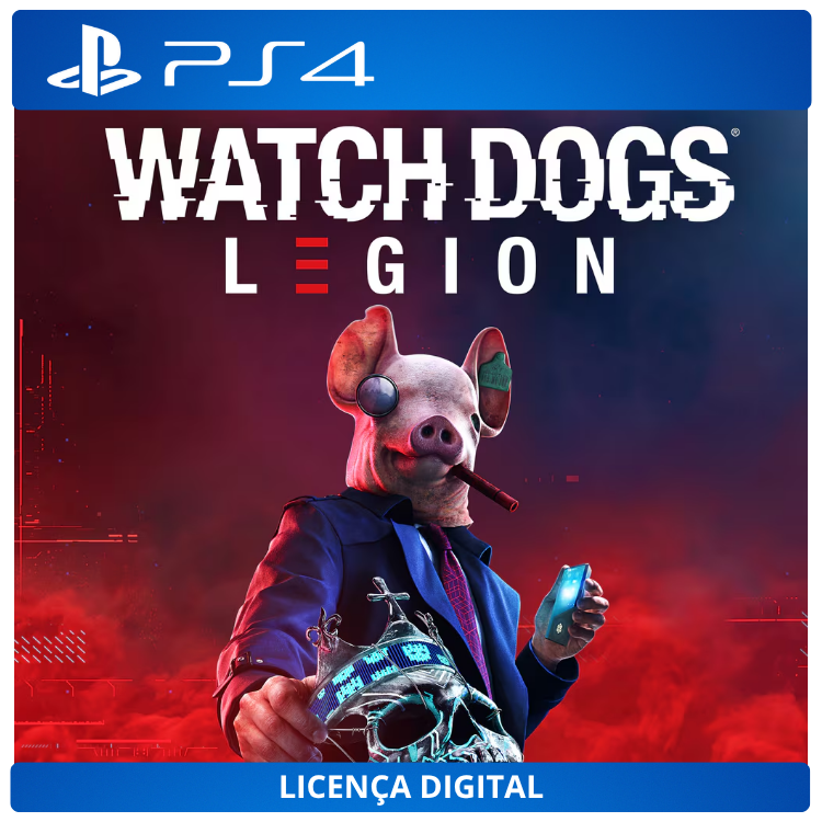 Watch Dogs: Legion - Licença Digital de Uso | PlayStation 4