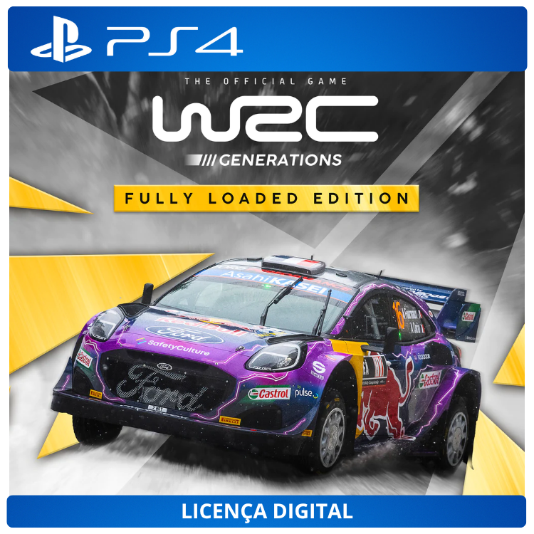 WRC Generations - Fully Loaded Edition - Licença Digital de Uso | PlayStation 4