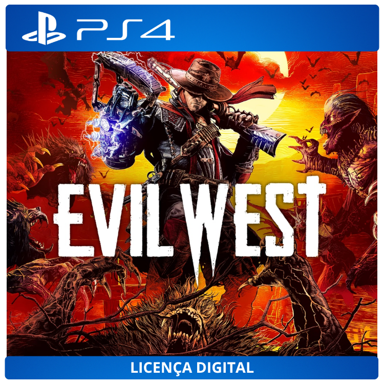 Evil West - Licença Digital de Uso | PlayStation 4