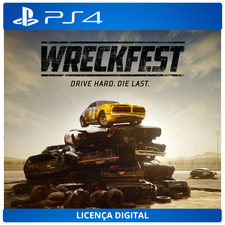 Wreckfest - Licença Digital de Uso | PlayStation 4