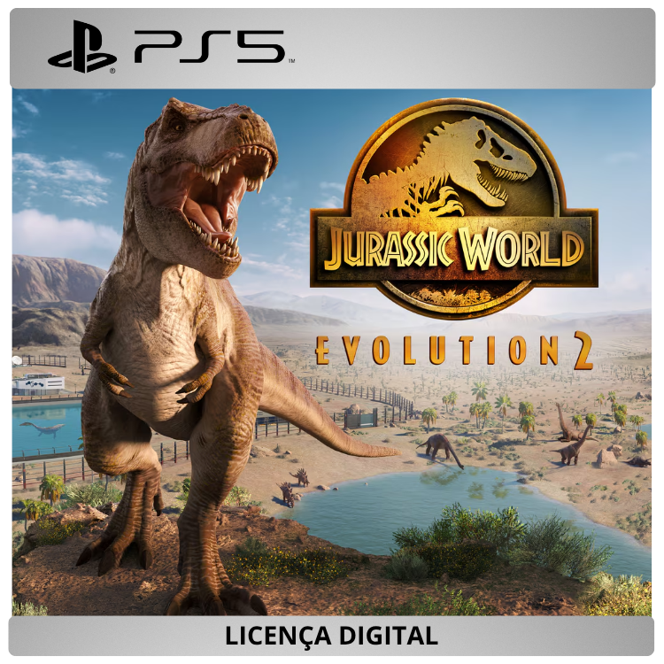 Jurassic World Evolution 2 - Licença Digital de Uso | PlayStation 5