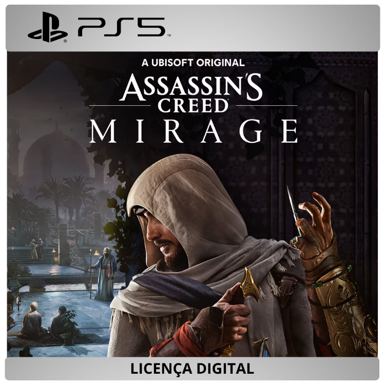 Assassin's Creed Mirage - Licença Digital de Uso | PlayStation 5