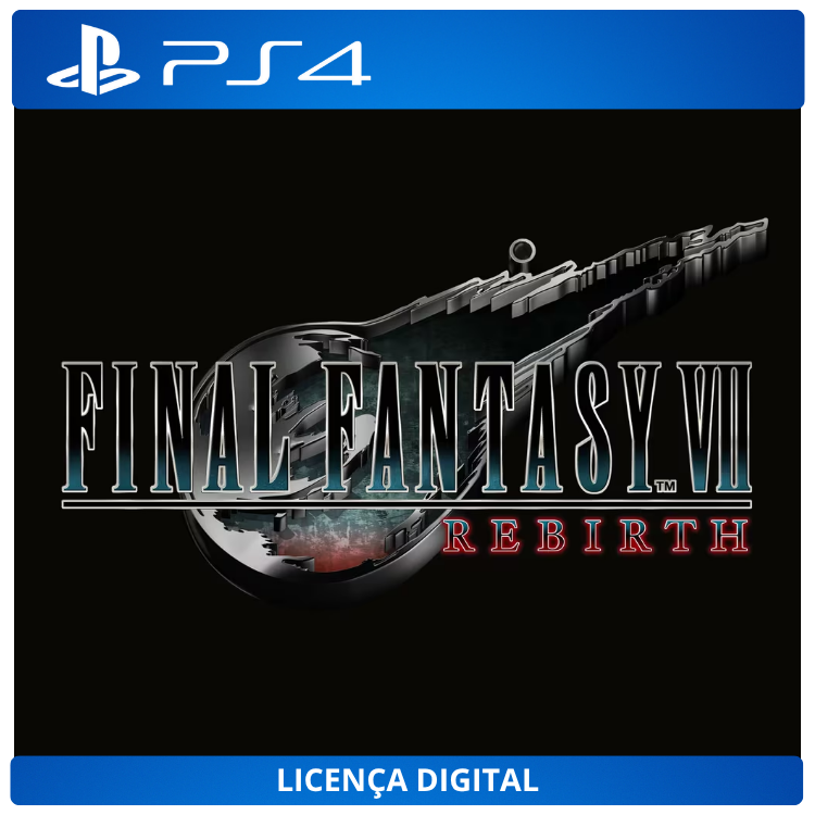 FINAL FANTASY VII REBIRTH - Licença Digital de Uso | PlayStation 4