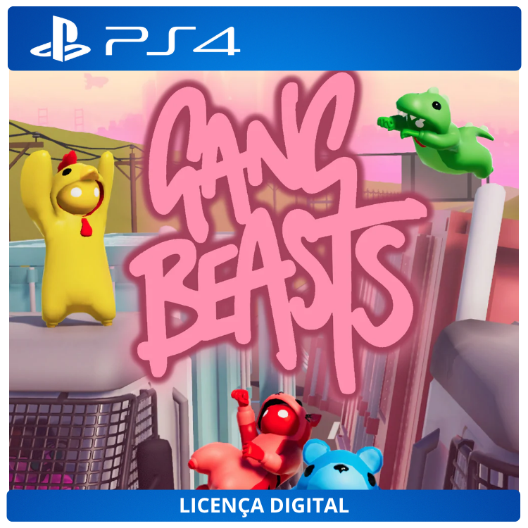 Gang Beasts - Licença Digital de Uso | PlayStation 4