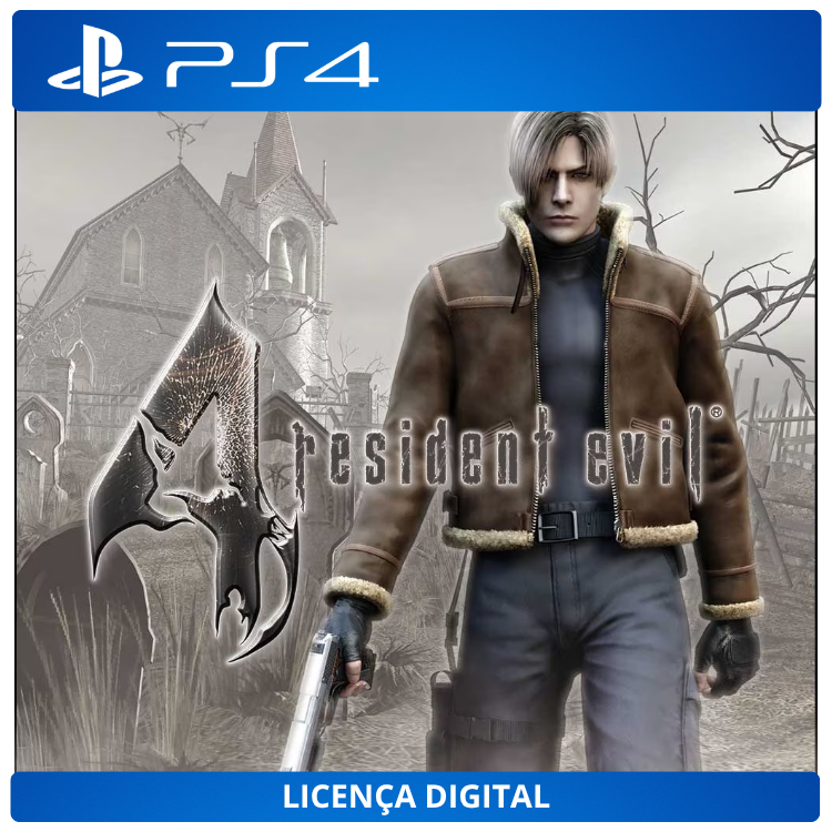 Resident Evil 4 (2005) - Licença Digital de Uso | PlayStation 4