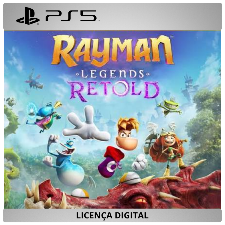 Rayman Legends Retold - Licença Digital de Uso | PlayStation 5 (Pré-Vendas)