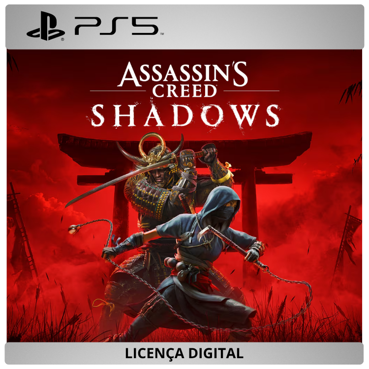 Assassin's Creed Shadows - Licença Digital de Uso | PlayStation 5