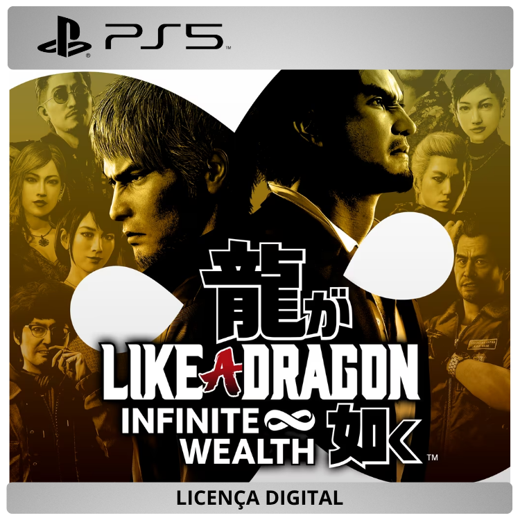 Like a Dragon: Infinite Wealth - Licença Digital de Uso | PlayStation 5