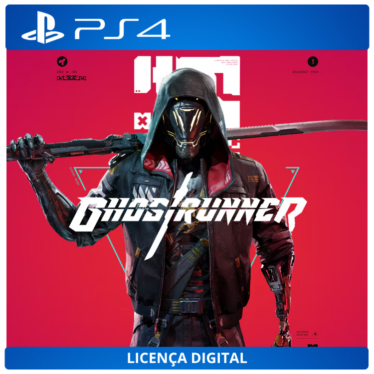 Ghostrunner - Licença Digital de Uso | PlayStation 4