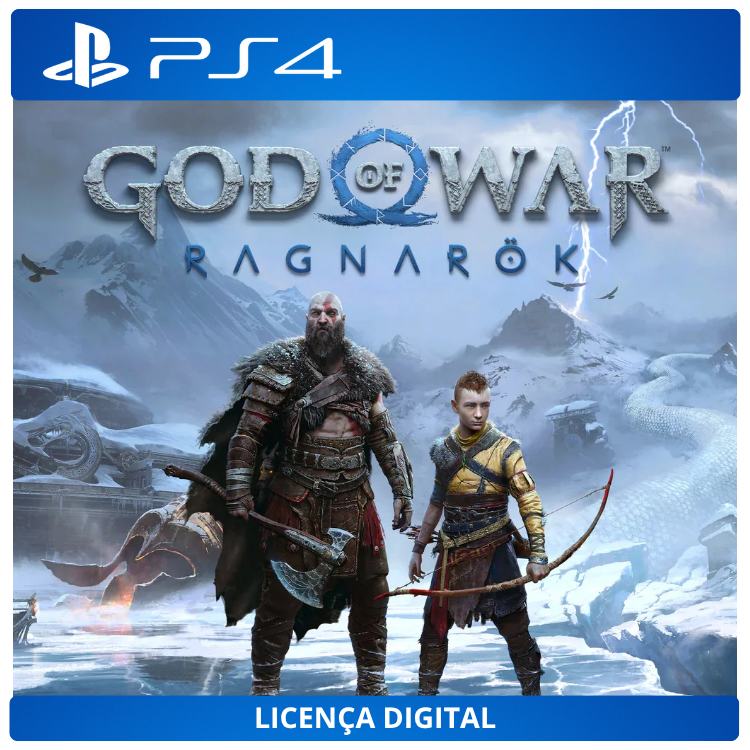 God Of War Ragnarok - Licença Digital de Uso | PlayStation 4