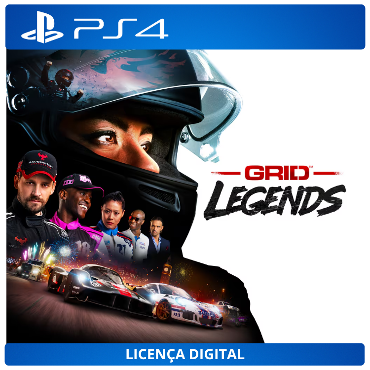GRID Legends - Licença Digital de Uso | PlayStation 4