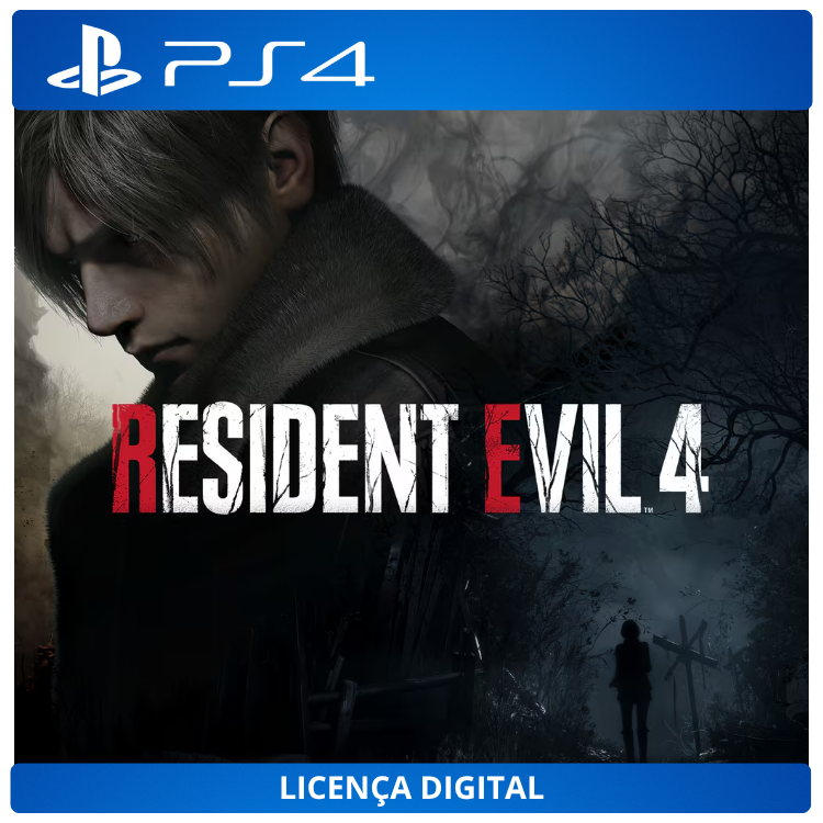 Resident Evil 4 Remake - Licença Digital de Uso | PlayStation 4