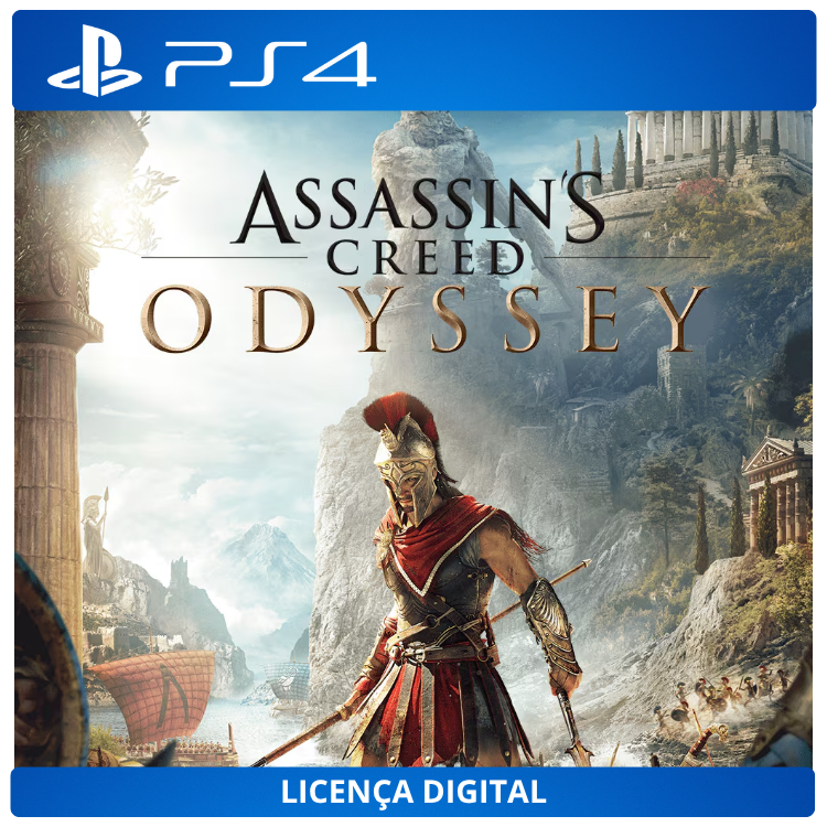 Assassin's Creed Odyssey - Licença Digital de Uso | PlayStation 4