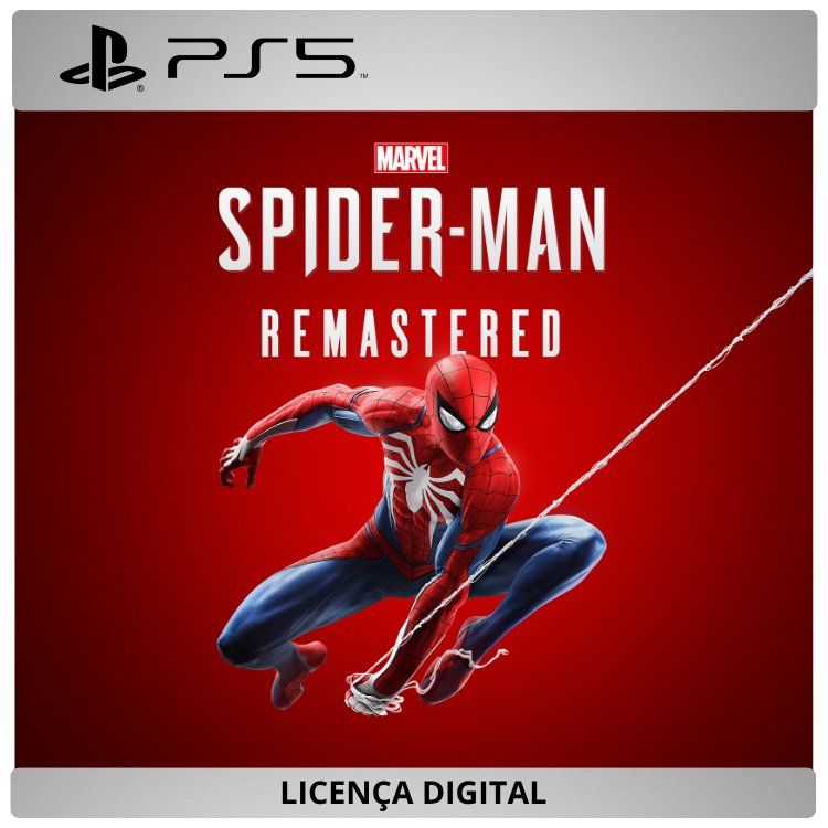 Marvel's Spider-Man Remastered - Licença Digital de Uso | PlayStation 5