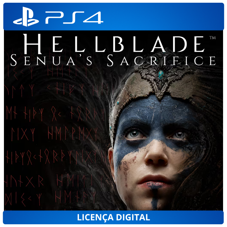 Hellblade: Senua's Sacrifice - Licença Digital de Uso | PlayStation 4