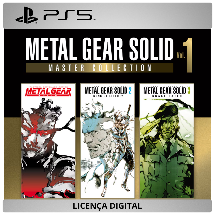 METAL GEAR SOLID: MASTER COLLECTION Vol.1 - Licença Digital de Uso | PlayStation 5