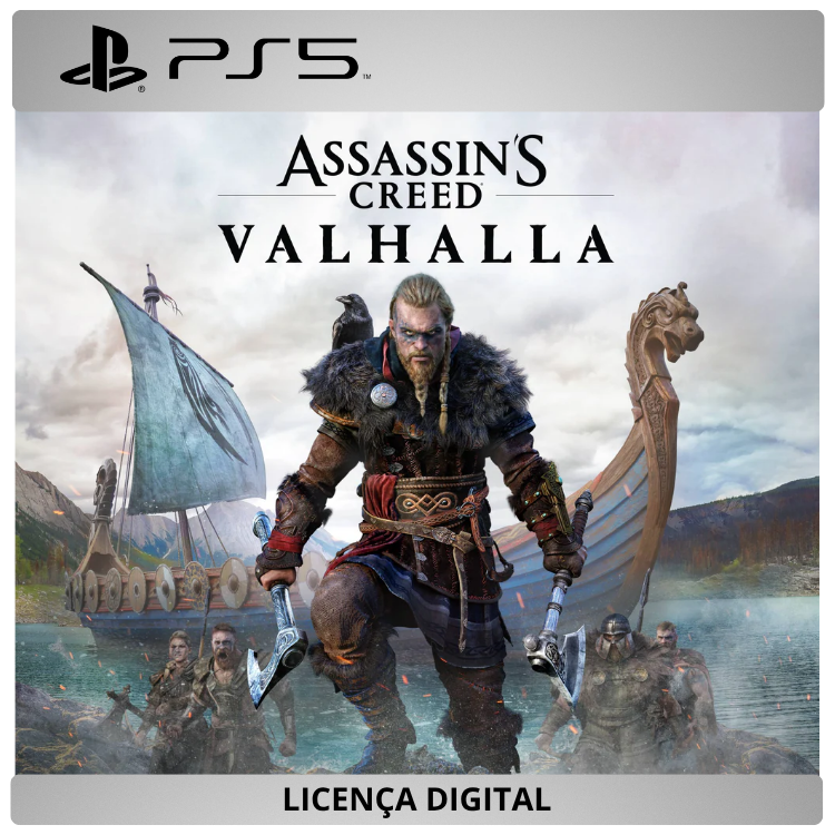Assassin's Creed Valhalla - Licença Digital de Uso | PlayStation 5