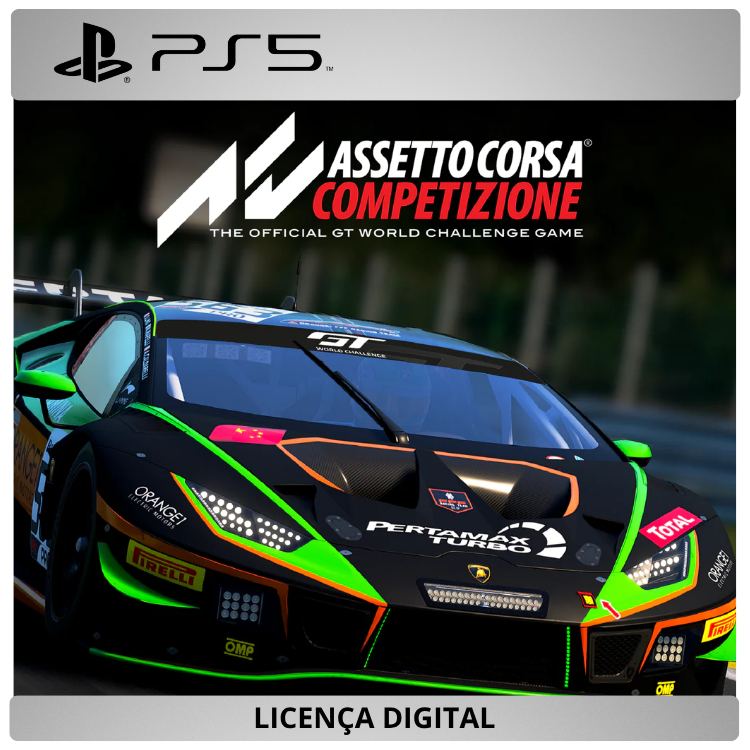 Assetto Corsa Competizione - Licença Digital de Uso | PlayStation 5