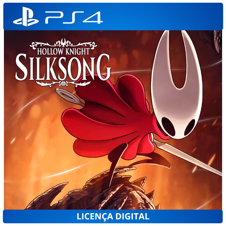 Hollow Knight: Silksong - Licença Digital de Uso | PlayStation 4