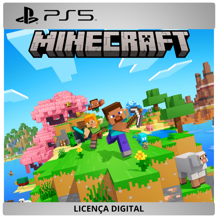 Minecraft - Licença Digital de Uso | PlayStation 5