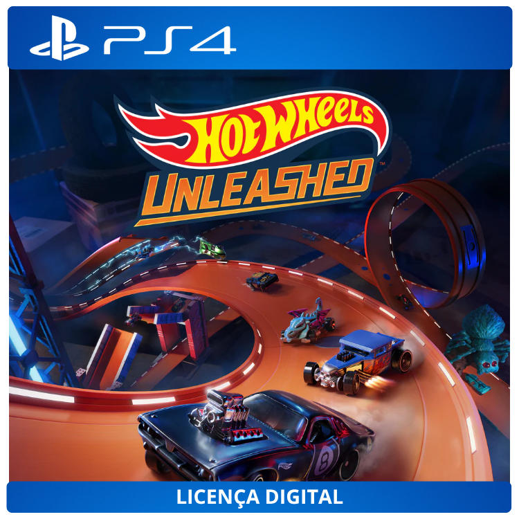 Hot Wheels Unleashed - Licença Digital de Uso | PlayStation 4