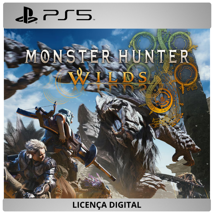 Monster Hunter Wilds - Licença Digital de Uso | PlayStation 5