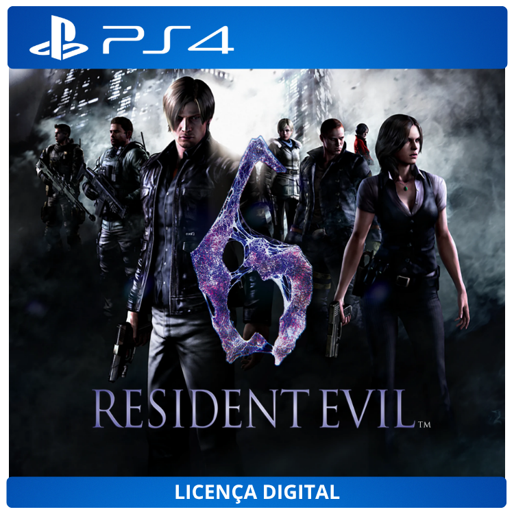 Resident Evil 6 - Licença Digital de Uso | PlayStation 4