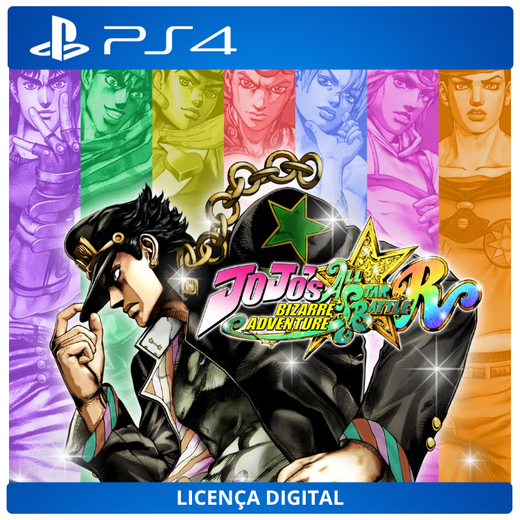 JoJo's Bizarre Adventure: All-Star Battle R - Licença Digital de Uso | PlayStation 4