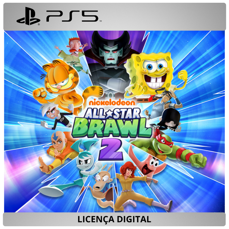 Nickelodeon All-Star Brawl 2 - Licença Digital de Uso | PlayStation 5
