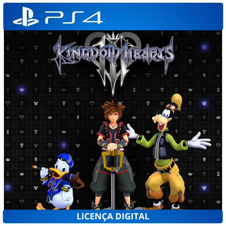 KINGDOM HEARTS III - Licença Digital de Uso | PlayStation 4