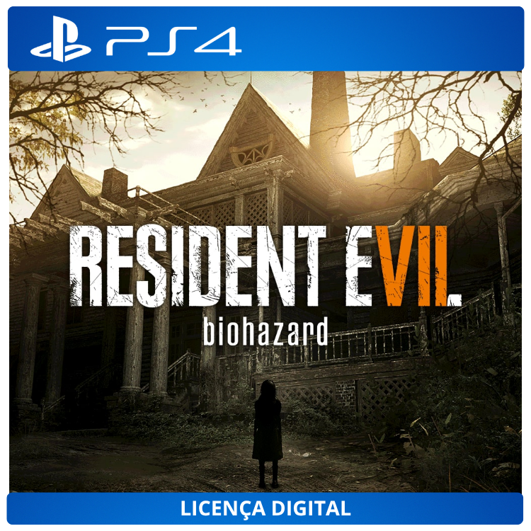 Resident Evil 7: Biohazard - Licença Digital de Uso | PlayStation 4