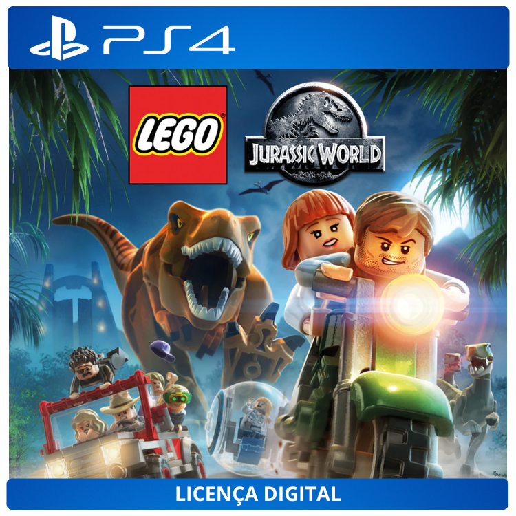 LEGO Jurassic World O Mundo Dos Dinossauros - Licença Digital de Uso | PlayStation 4