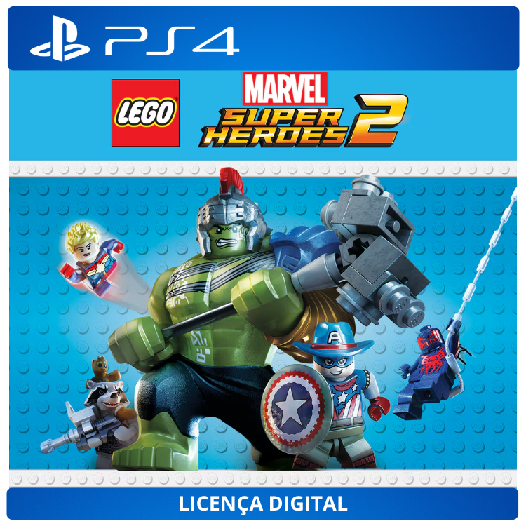 LEGO Marvel Super Heroes 2 - Licença Digital de Uso | PlayStation 4