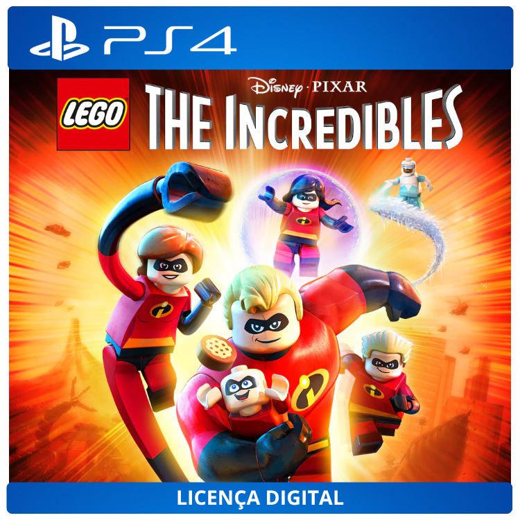 LEGO Os Incríveis - Licença Digital de Uso | PlayStation 4