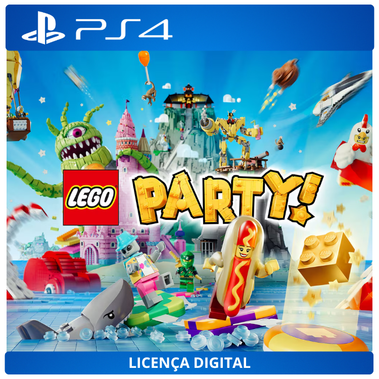 LEGO Party! - Licença Digital de Uso | PlayStation 4