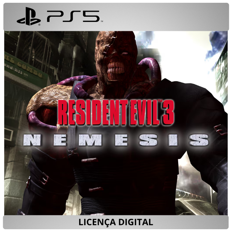 Resident Evil 3 Nemesis - Licença Digital de Uso | PlayStation 5