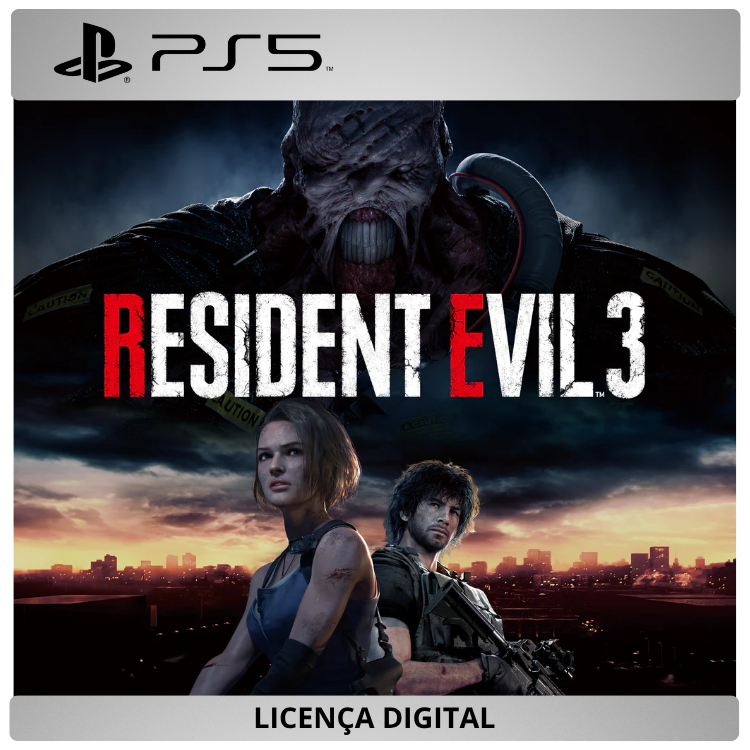 Resident Evil 3 Remake - Licença Digital de Uso | PlayStation 5