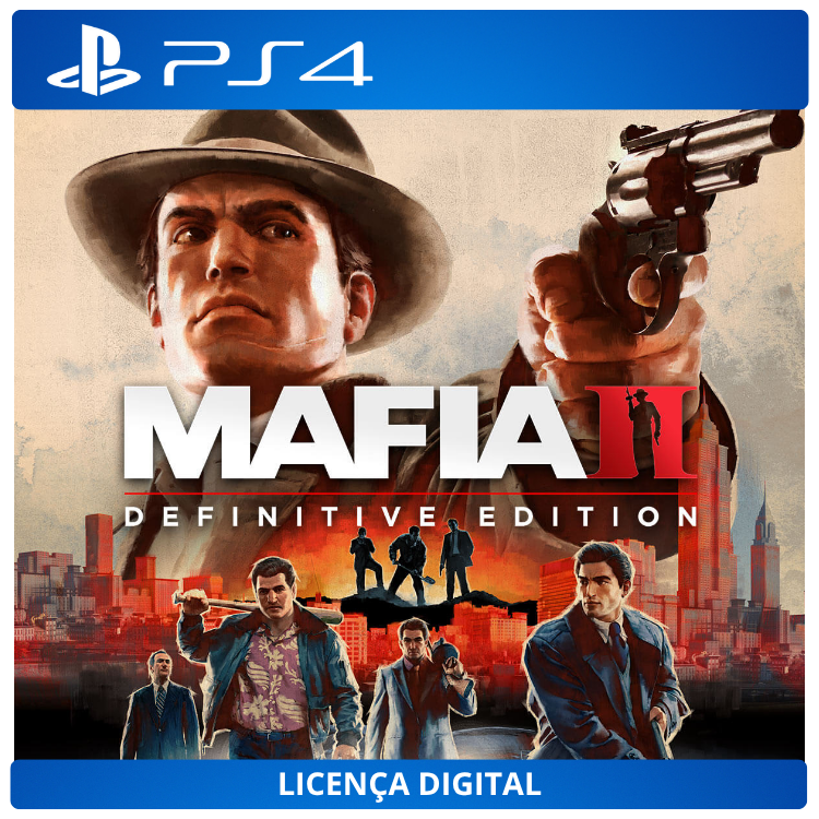 Mafia II: Definitive Edition - Licença Digital de Uso | PlayStation 4