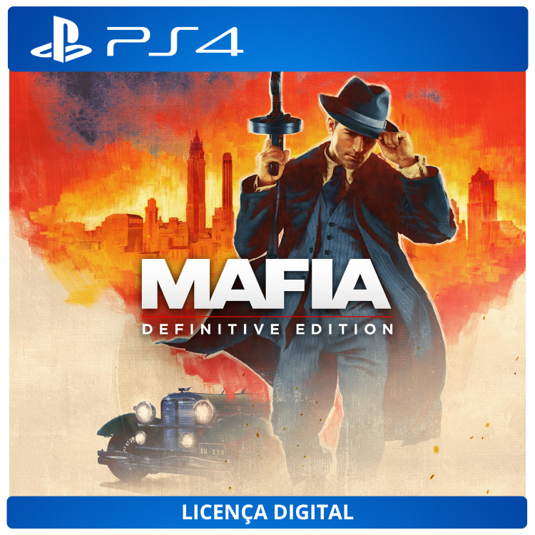 Mafia: Definitive Edition - Licença Digital de Uso | PlayStation 4