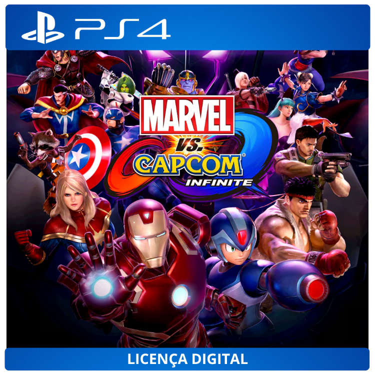 MARVEL vs. CAPCOM Fighting Collection: Arcade Classics - Licença Digital de Uso | PlayStation 4