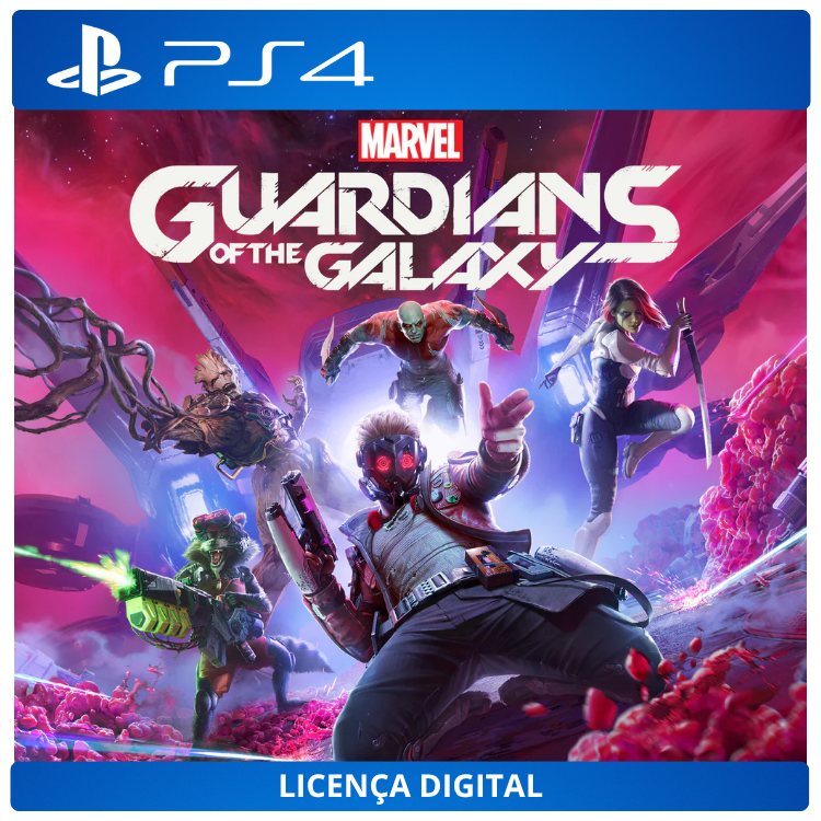 Marvel's Guardians Of The Galaxy - Licença Digital de Uso | PlayStation 4
