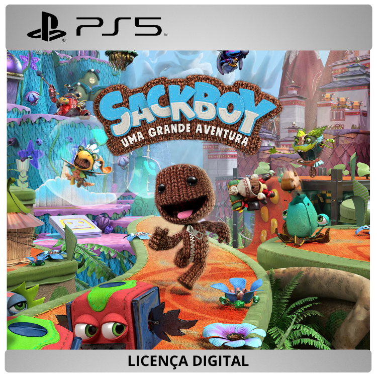 Sackboy: Uma Grande Aventura - Licença Digital de Uso | PlayStation 5