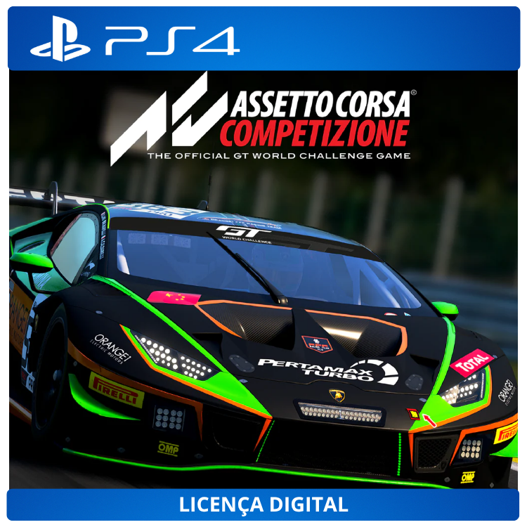 Assetto Corsa Competizione - Licença Digital de Uso | PlayStation 4