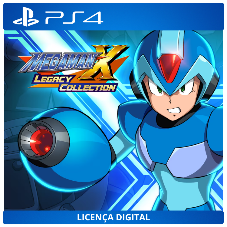 Mega Man X Legacy Collection - Licença Digital de Uso | PlayStation 4