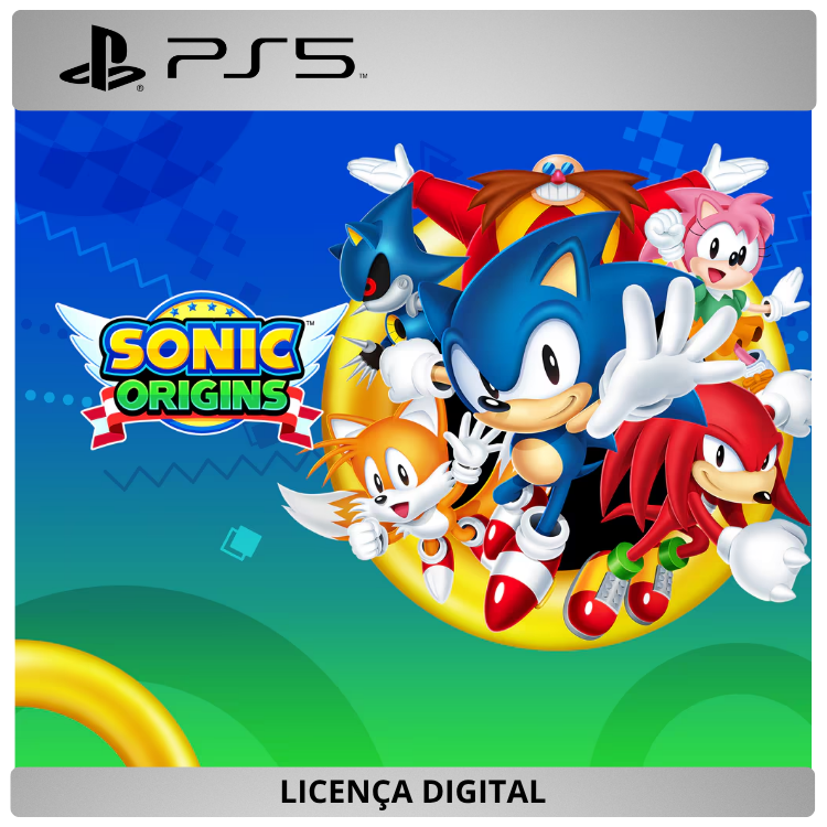 Sonic Origins - Licença Digital de Uso | PlayStation 5