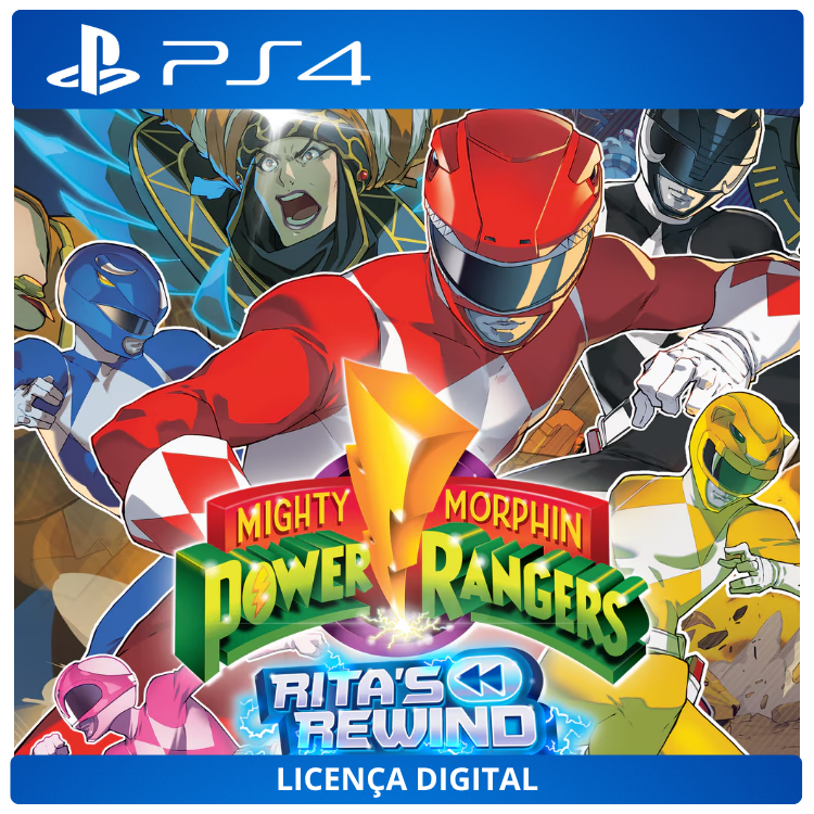 Mighty Morphin Power Rangers: Rita's Rewind - Licença Digital de Uso | PlayStation 4