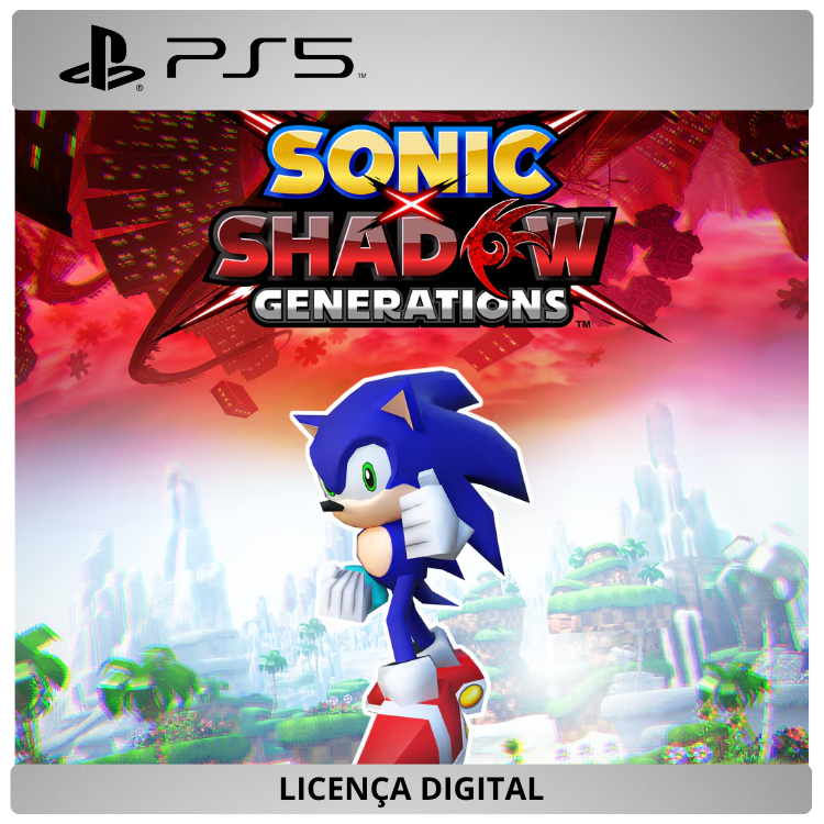 SONIC X SHADOW GENERATIONS - Licença Digital de Uso | PlayStation 5
