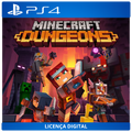 Minecraft Dungeons - Licença Digital de Uso | PlayStation 4