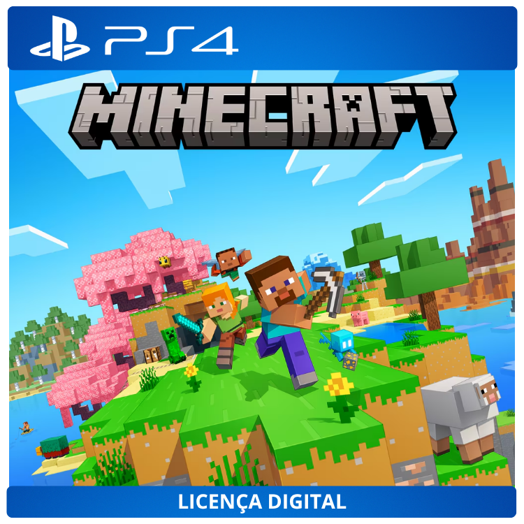 Minecraft - Licença Digital de Uso | PlayStation 4