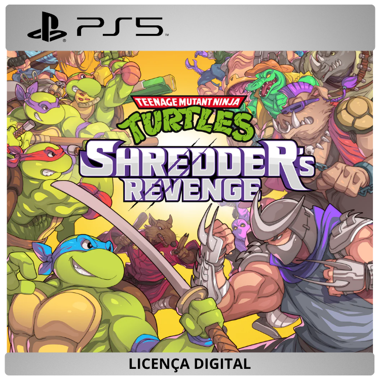 Tartarugas Ninja: O Destino de Splinter - Licença Digital de Uso | PlayStation 5